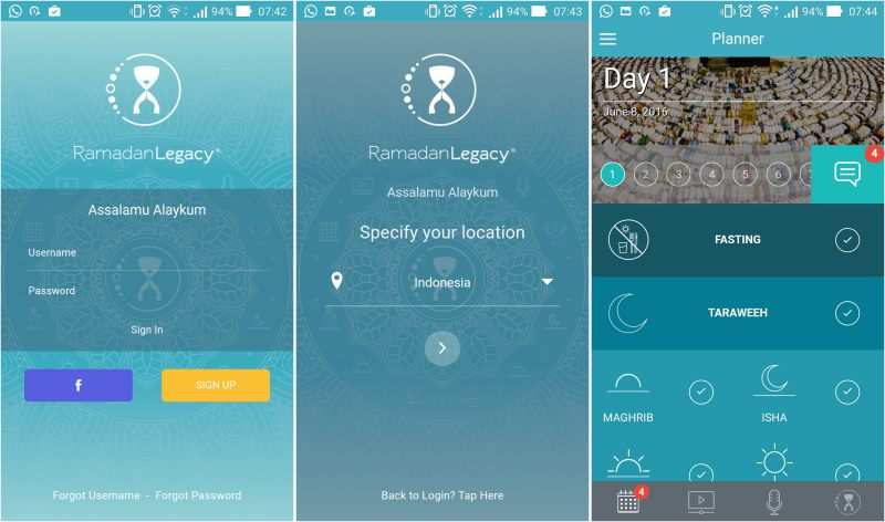 Aplikasi Ramadan Legacy | Screenshot 1