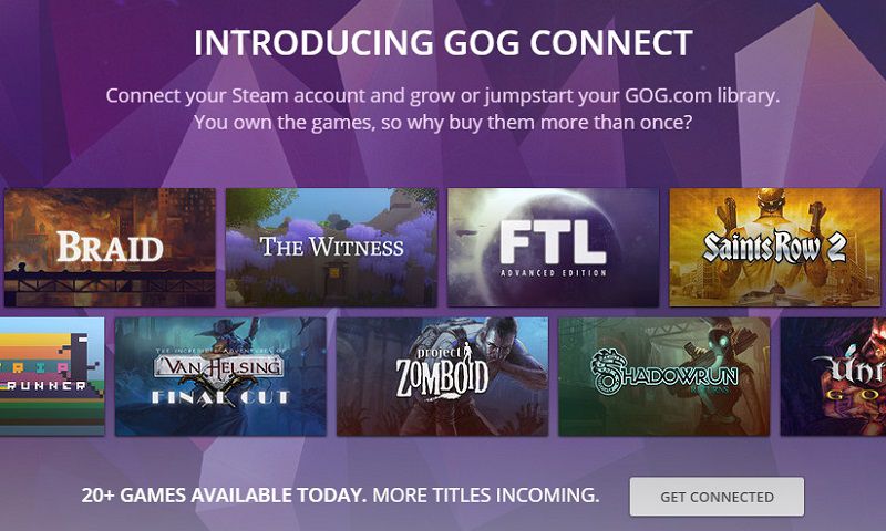 GOG Connect | Screenshot 2