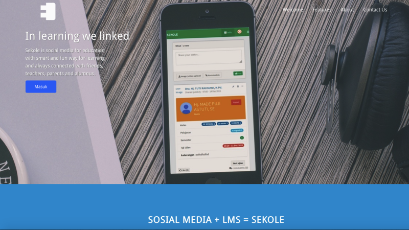 Sekole Media Sosial Pendidikan | Screenshot