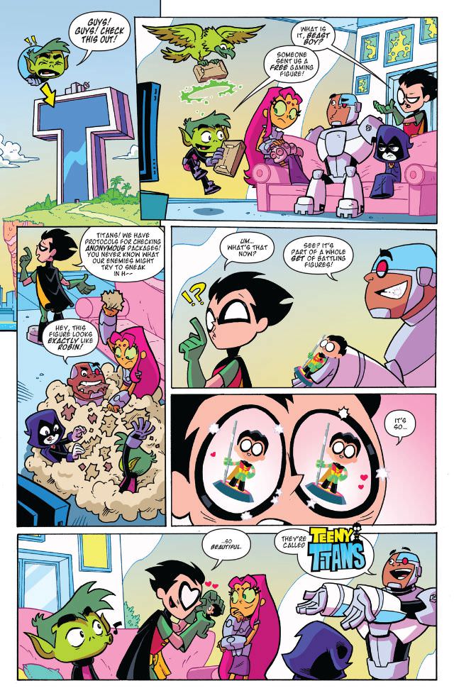 Teeny Titans Comic Page 1 | Screenshot