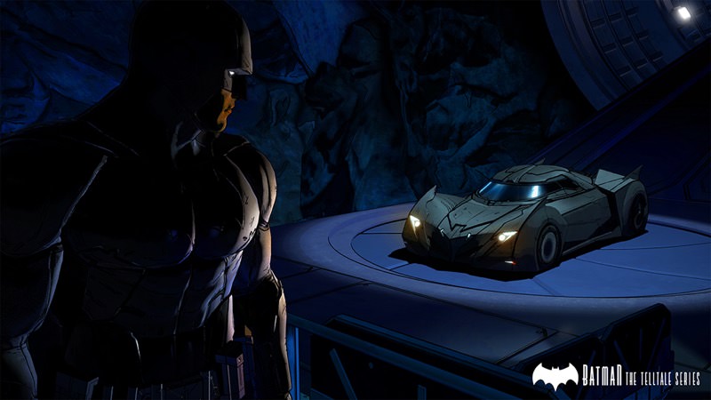 Telltale Batman and Batmobile | Screenshot
