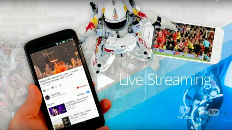 YouTube Live Streaming Mobile | Screenshot