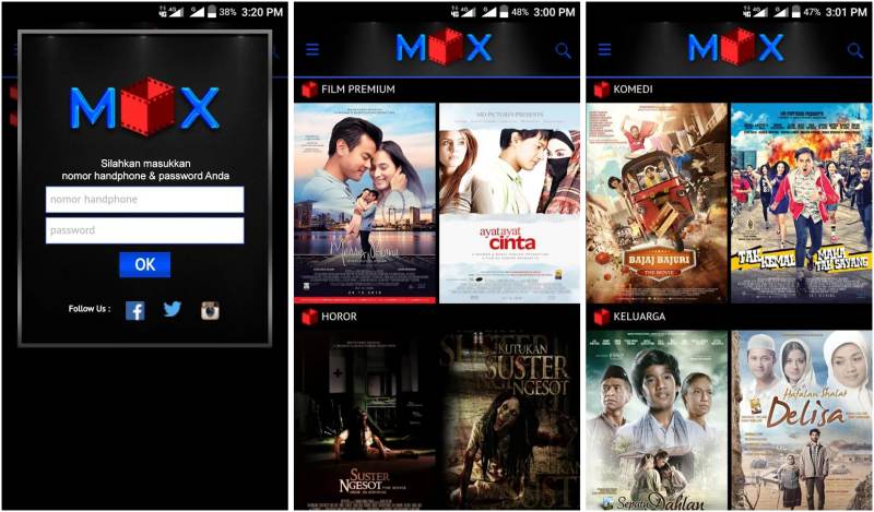 Aplikasi MOX | Screenshot