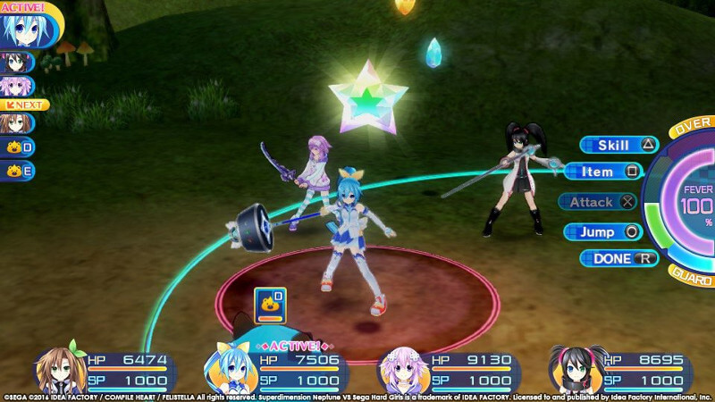 Superdimension Neptune VS Sega Hard Girls | Screenshot 2