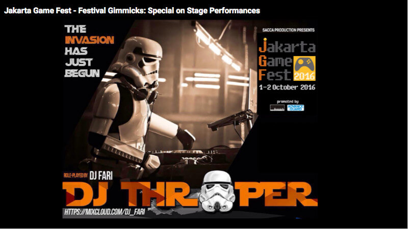 Jakarta Game Fest 2016 | DJ Throoper