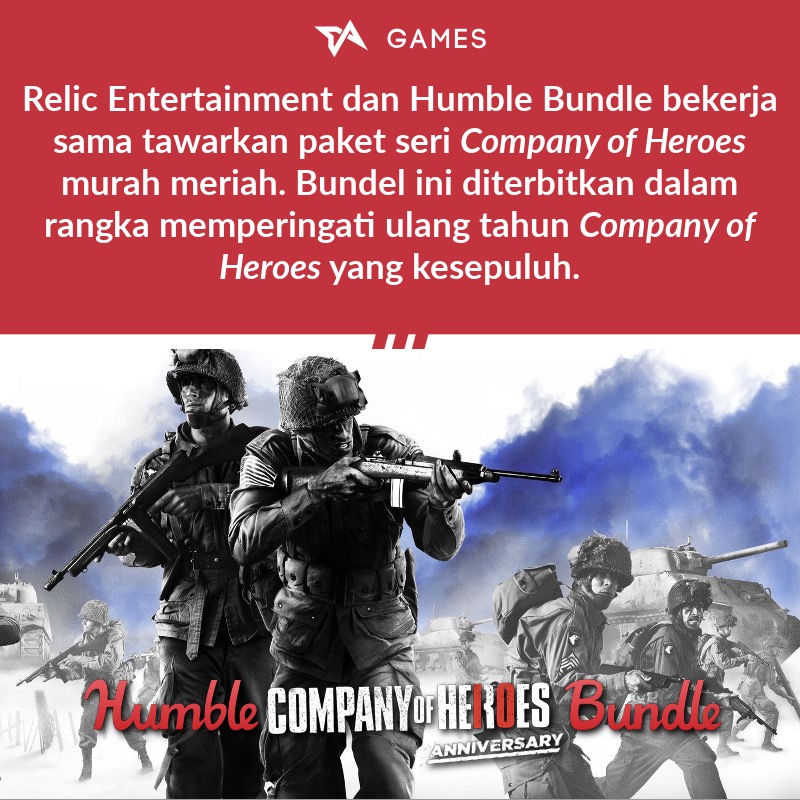 company of heroes 2 humble bundle free