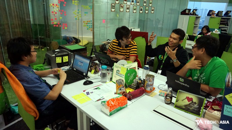 Kantor Tokopedia  Hijau Muda Bergelora Tech in Asia