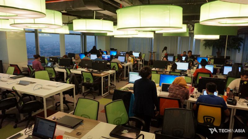  Kantor  Tokopedia  Hijau Muda Bergelora Tech in Asia