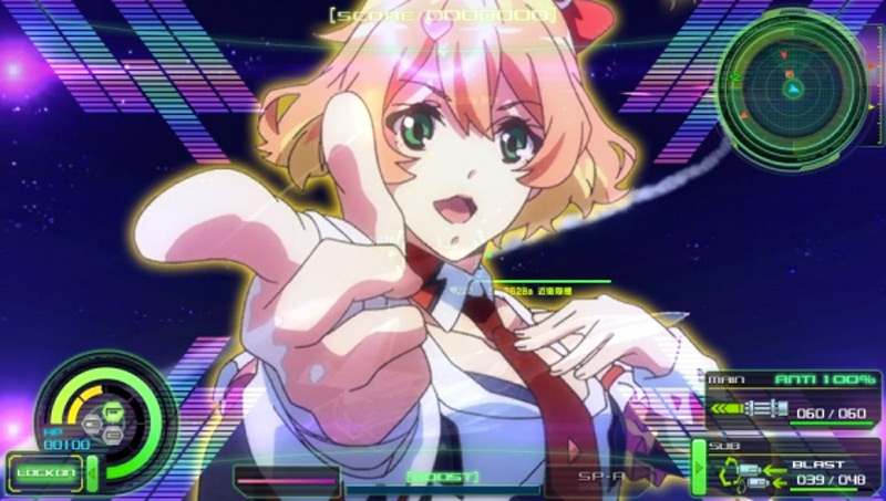 Macross Delta Scramble | Screenshot