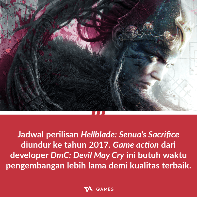 HellbladeL Senua’s Sacrifice diundur hingga 2017 HellbladeL Senua’s Sacrifice diundur hingga 2017
