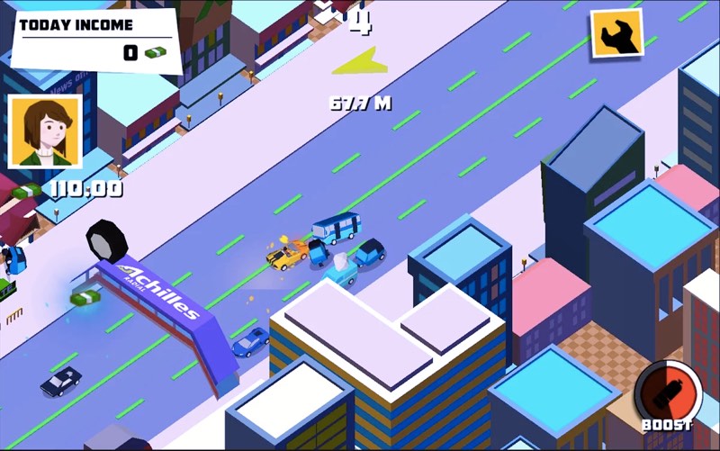 Crazy Traffic Taxi | Screenshot