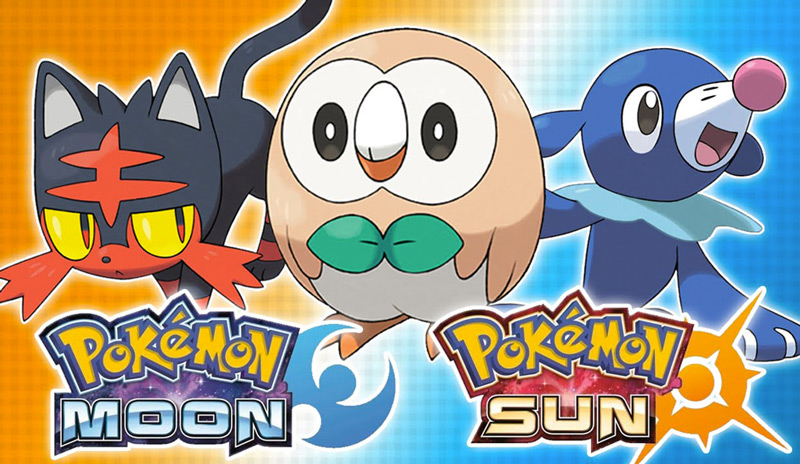 Pokémon Sun and Moon berhasil terjual sebanyak 3,7 juta kopi di benua Amerika