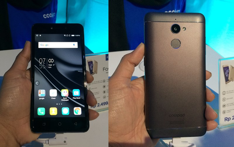 coolpad fancy 3 depan belakang