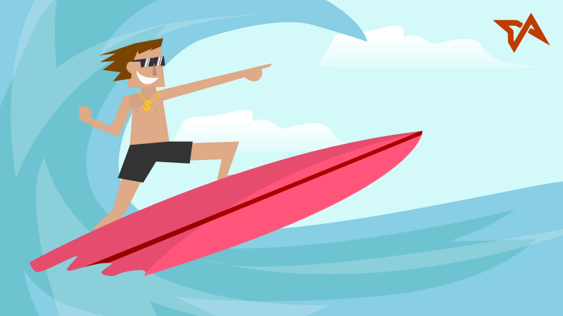 Surfing | ilustrasi