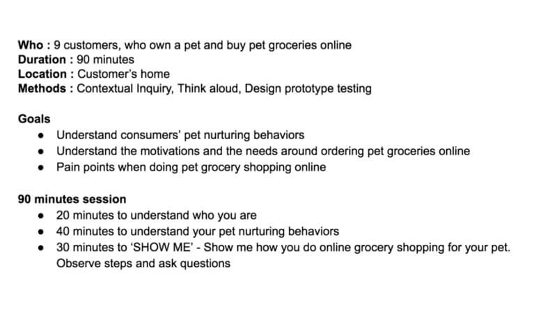Honestbee | User Research Draft