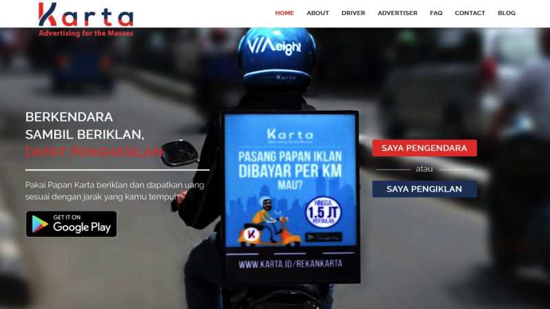 10 Startup Indonesia yang Pasang Iklan di Mobil dan Motor