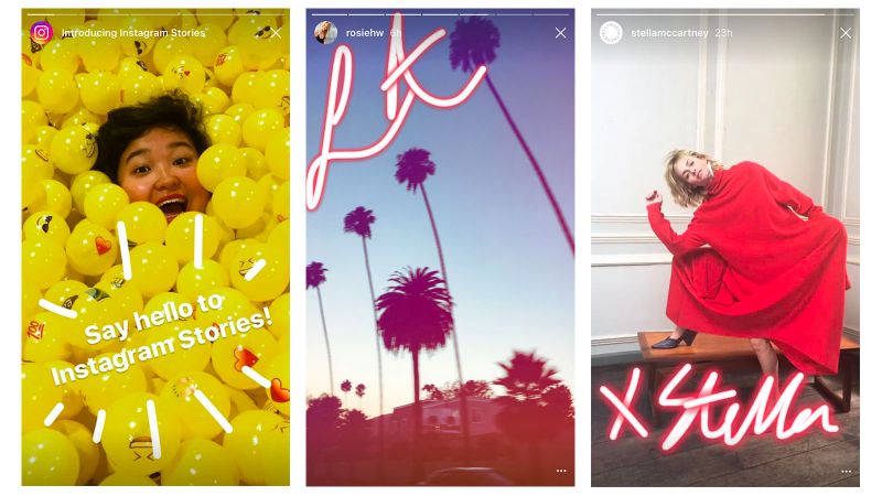content marketing | instgram stories