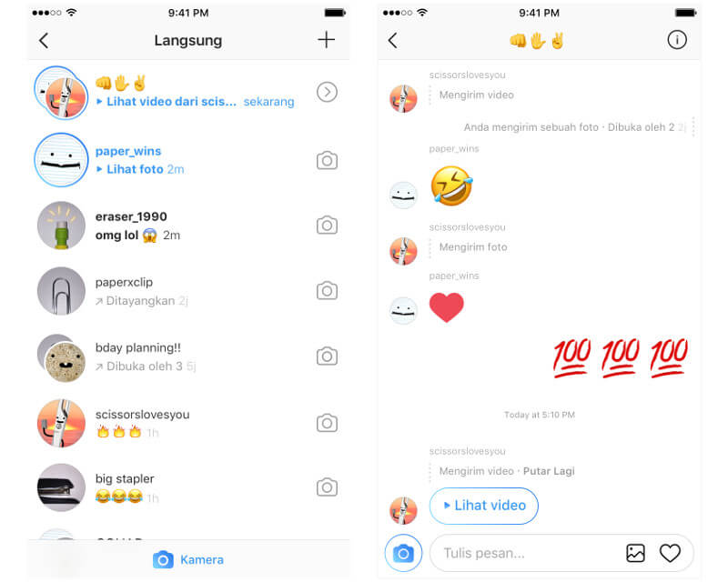 Instagram Direct | Screenshot 1