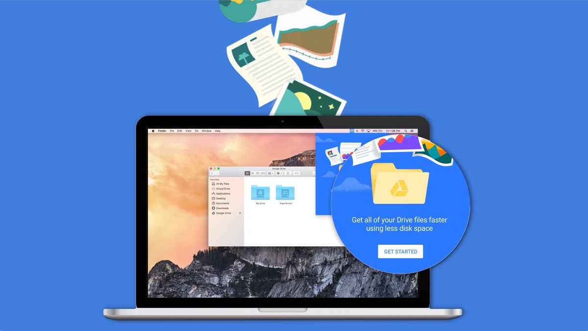 backup and sync from google on mac