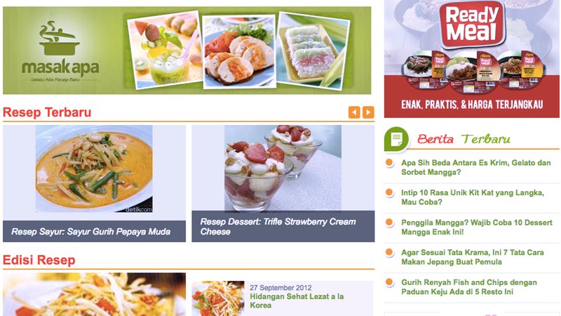 Kumpulan aplikasi dan startup kuliner di Indonesia