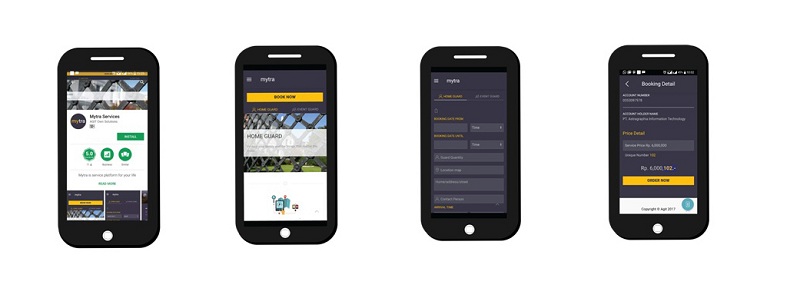 Aplikasi Mytra Guard | Screenshot