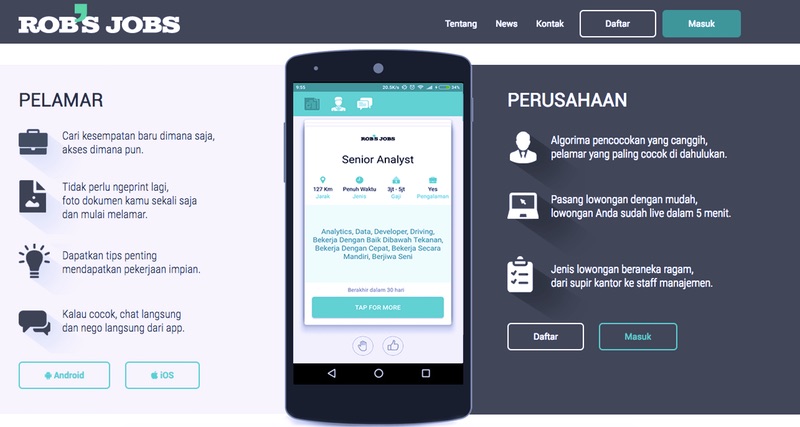 Kumpulan Startup Pencarian Kerja di Indonesia  Tech in Asia