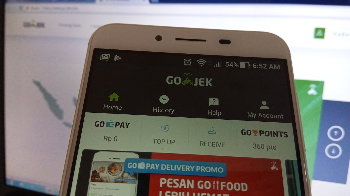 Aplikasi GO-JEK | Ilustrasi