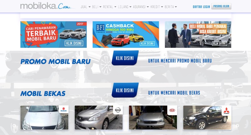 Kumpulan Situs Jual Beli Mobil Terbaik Di Indonesia