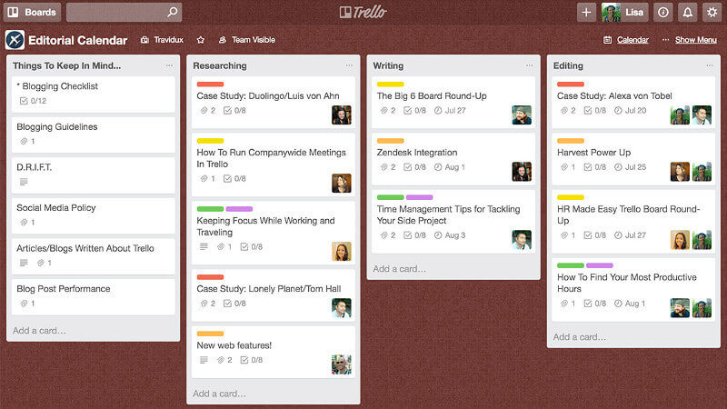 Trello | Screenshot 1