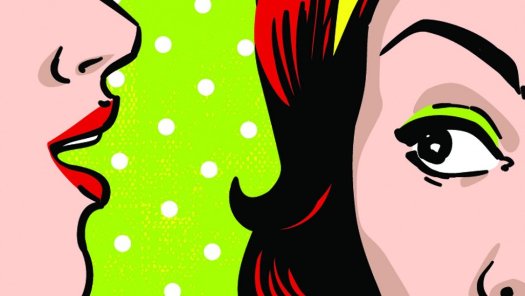gosip | ilustrasi