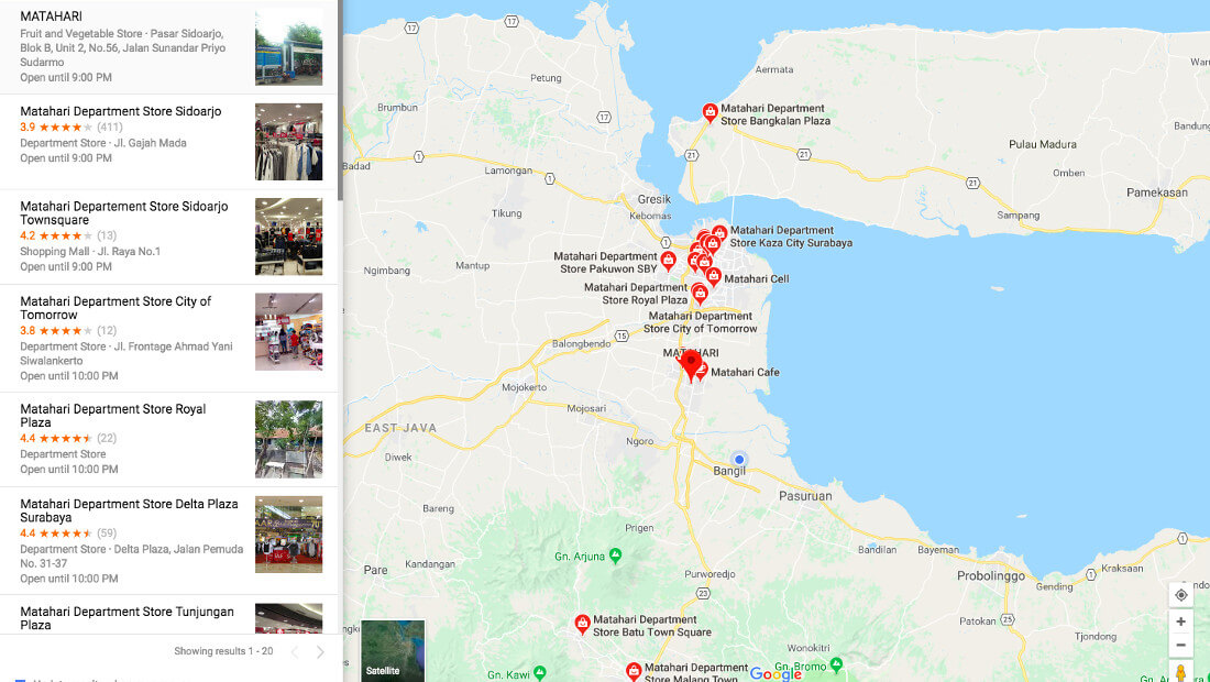 Google Maps | Screenshot 1