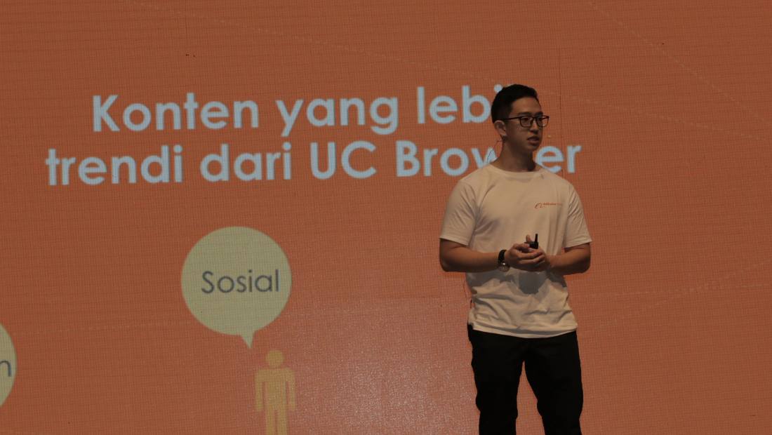 Manager of UC Browser, Kenji Jahja 