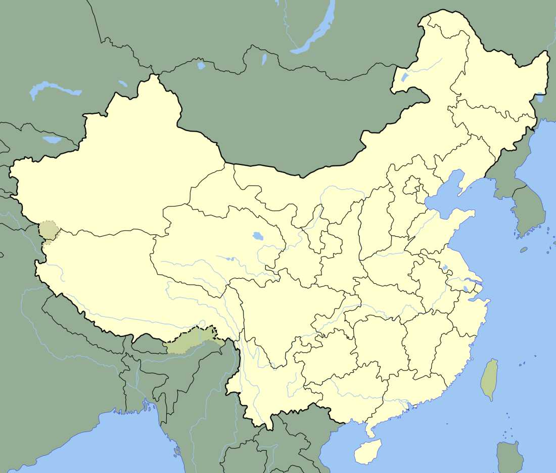 Peta Cina