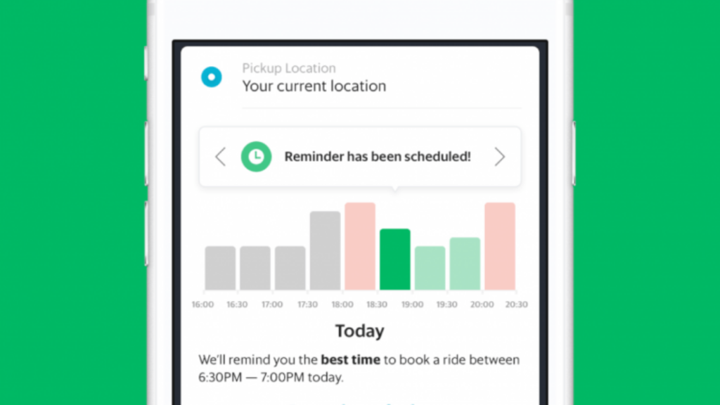 Widget Grab Cara Grab Bangun Widget untuk Bantu Pengguna Menghindari Jam Sibuk