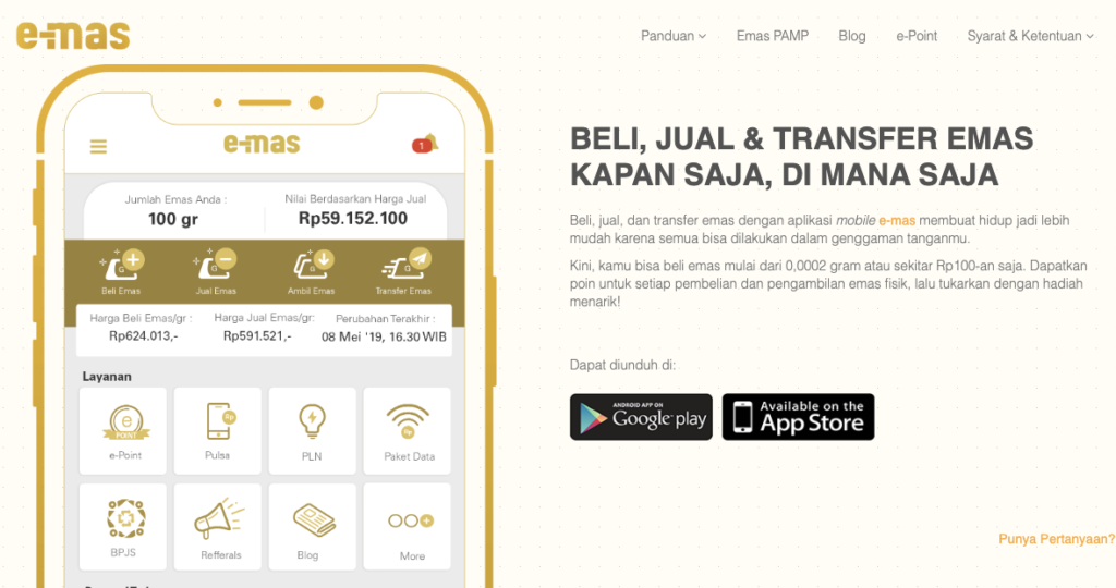 8 Aplikasi Jual Beli Emas Secara Online Untuk Smartphone